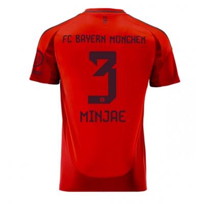 Moški Nogometni dresi Bayern Munich Kim Min-jae #3 Domači 2024-25 Kratek Rokav Moški Nogometni dresi Bayern Munich Kim Min-jae #3 Domači 2024-25 Kratek Rokav